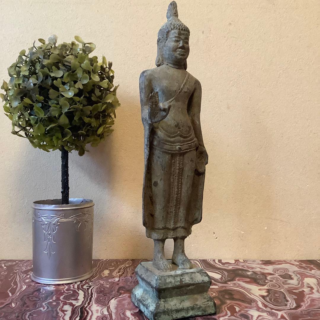 12〜13世紀「スコータイ ・アユタヤ・ドヴァーラヴァティー様式仏」出土青銅仏