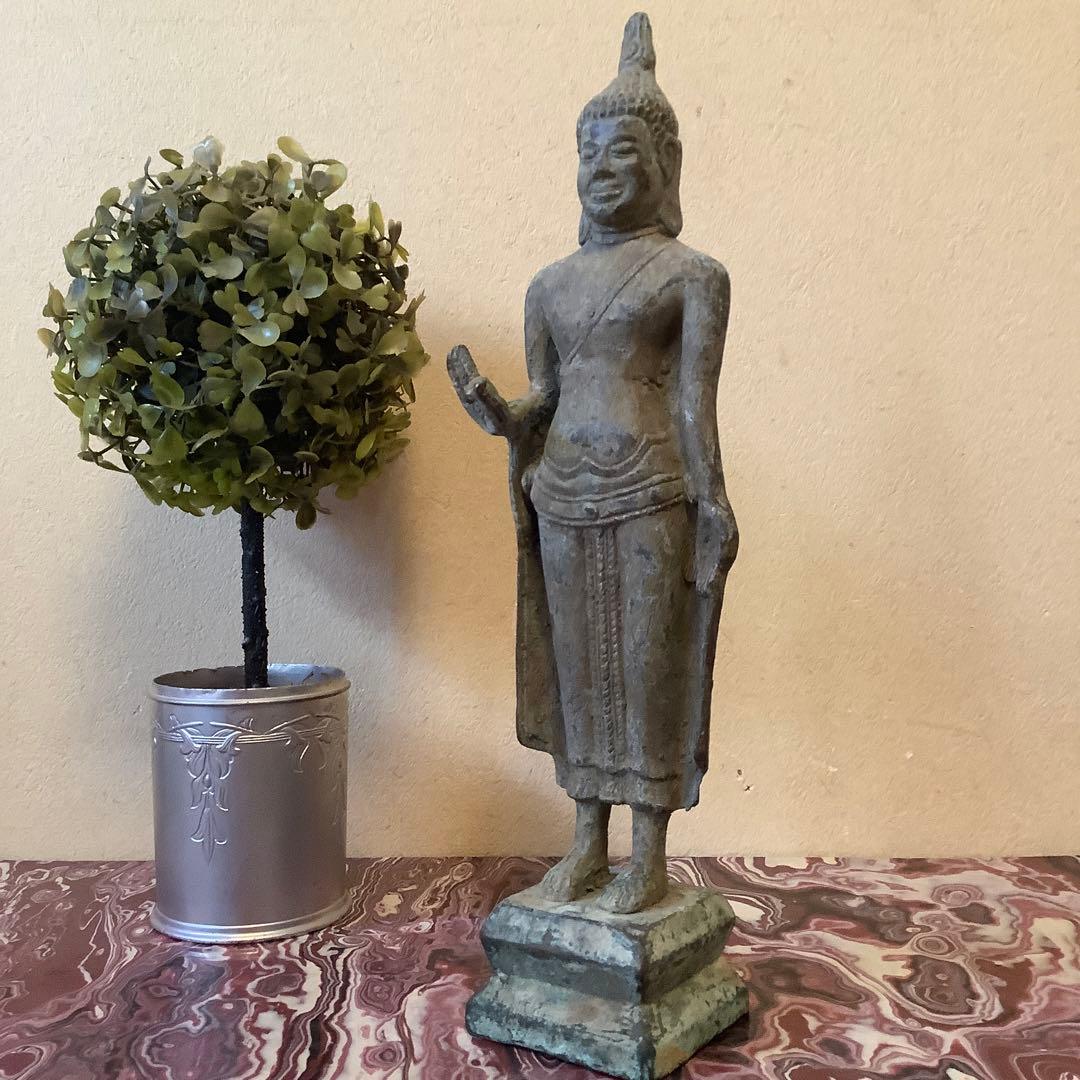 12〜13世紀「スコータイ ・アユタヤ・ドヴァーラヴァティー様式仏」出土青銅仏