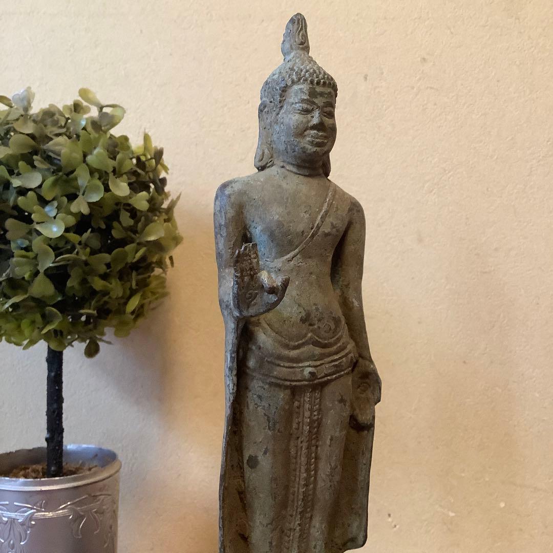 12〜13世紀「スコータイ ・アユタヤ・ドヴァーラヴァティー様式仏」出土青銅仏