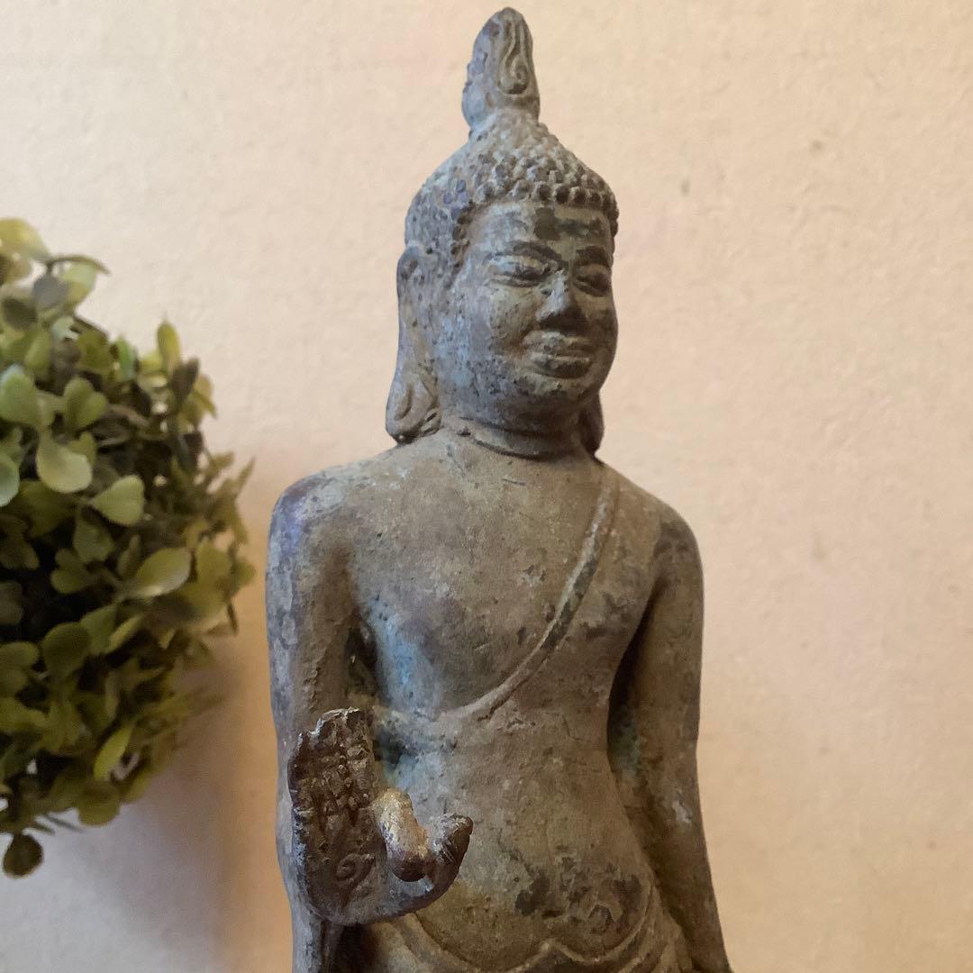 12〜13世紀「スコータイ ・アユタヤ・ドヴァーラヴァティー様式仏」出土青銅仏