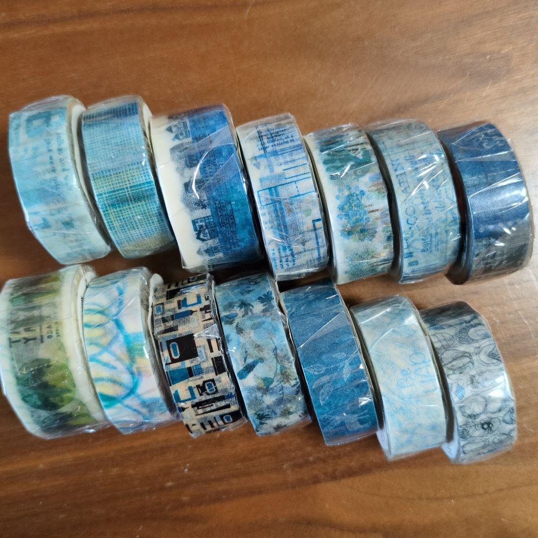 マスキングテープ　カモイ　廃盤品　雑貨　ラウンドトップ　キングジム