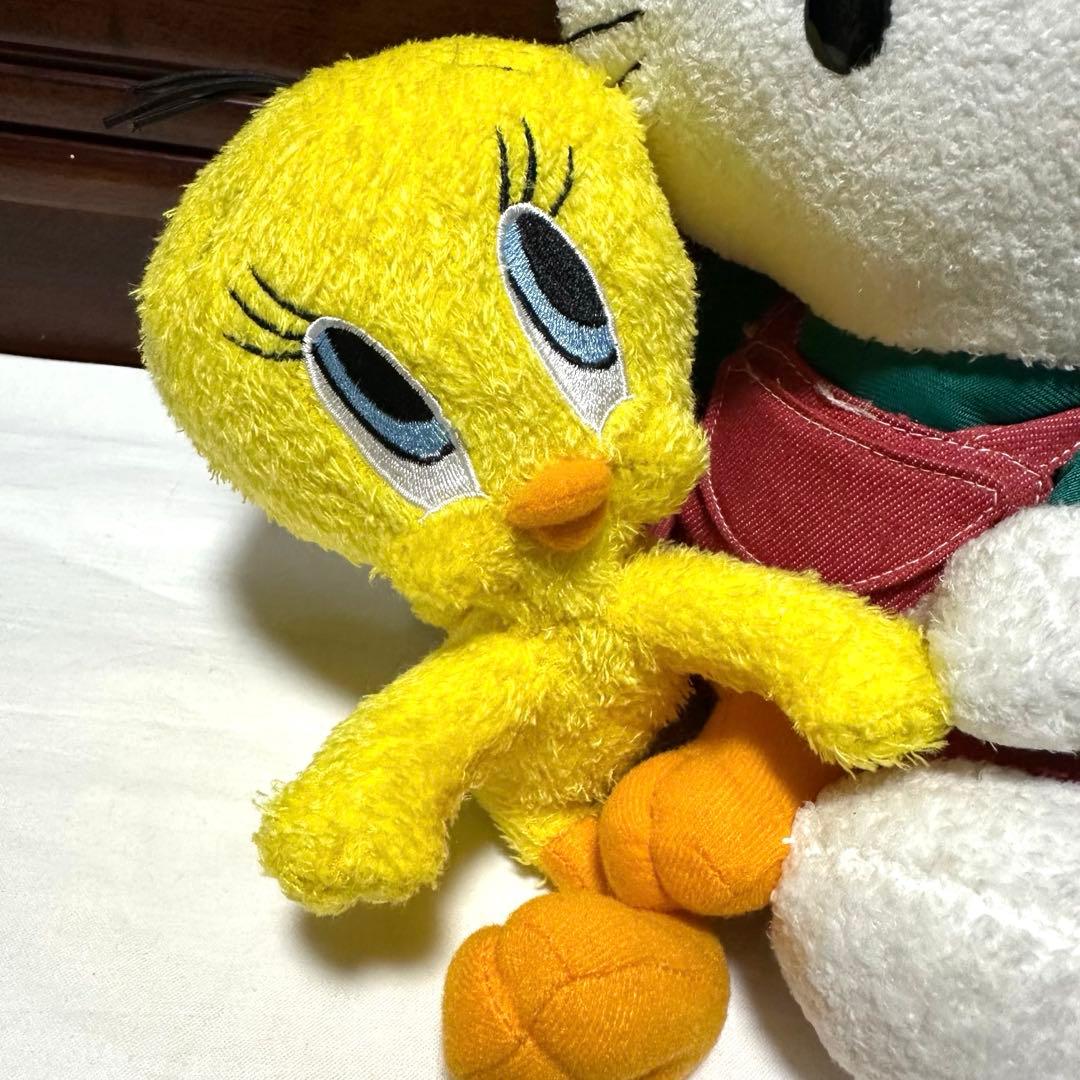 希少品　サンリオ　ハローキティ　トゥイーティー　コラボ　ぬいぐるみ　2004年製