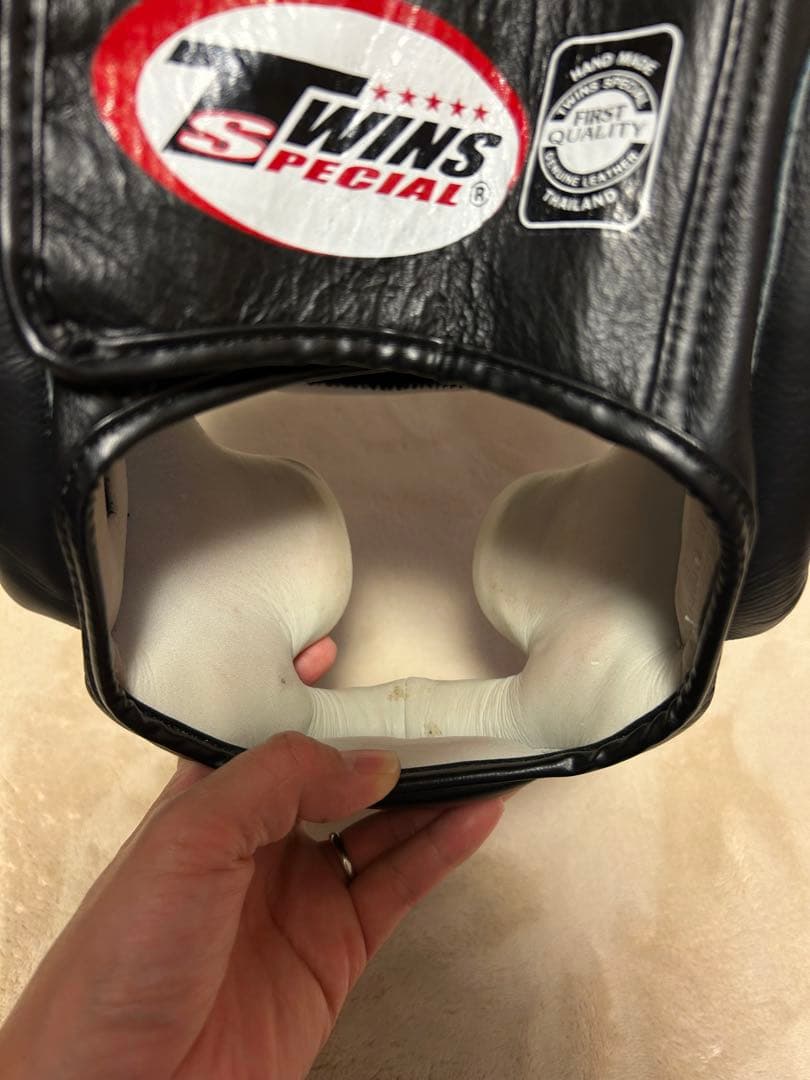 kizuna　TWINS SPECIAL ヘッドギア 黒