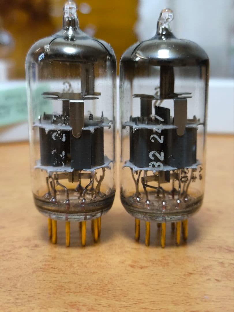 Siemens E88CC Grey Shields 真空管 2本セット1961