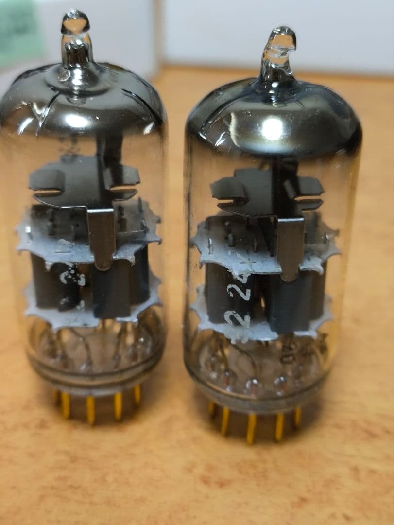 Siemens E88CC Grey Shields 真空管 2本セット1961