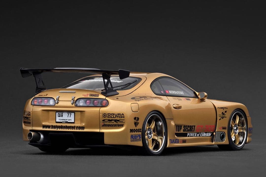 限定80台 1/18 TOP SECRET GT300 Supra (A80)