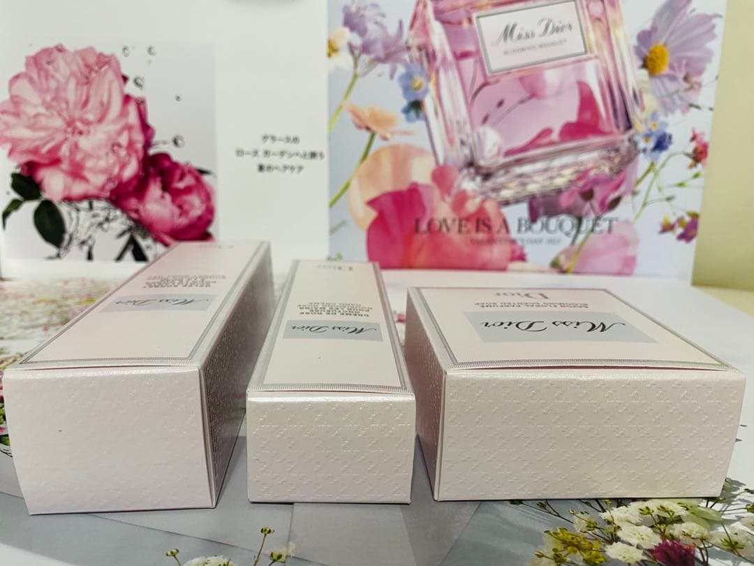 新品 CDミスディオール◆おまけ付◆ ①ボディジェル②ハンドクリーム③石鹸ソープ