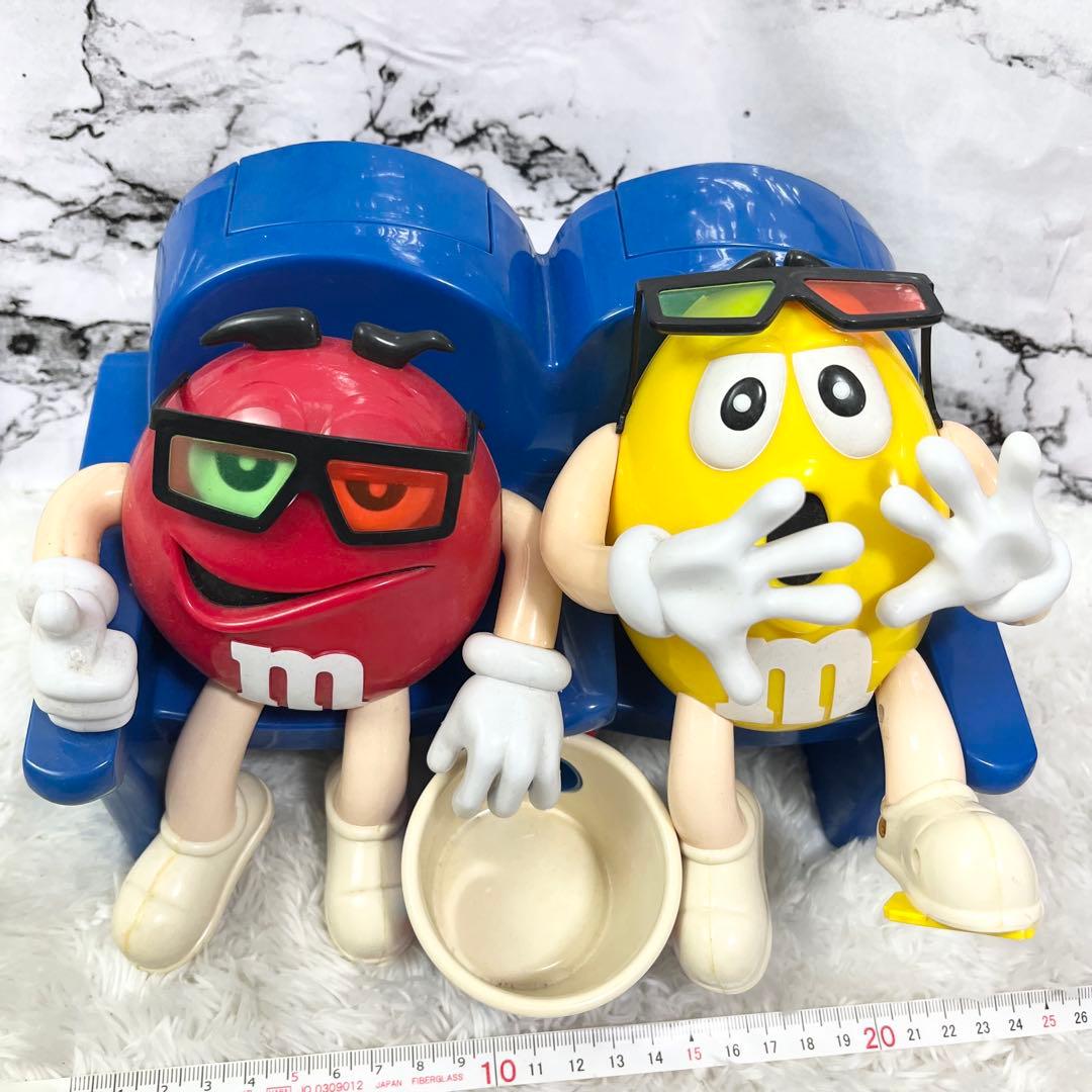 希少 レア ヴィンテージ M&M's フィギュア 2体セット