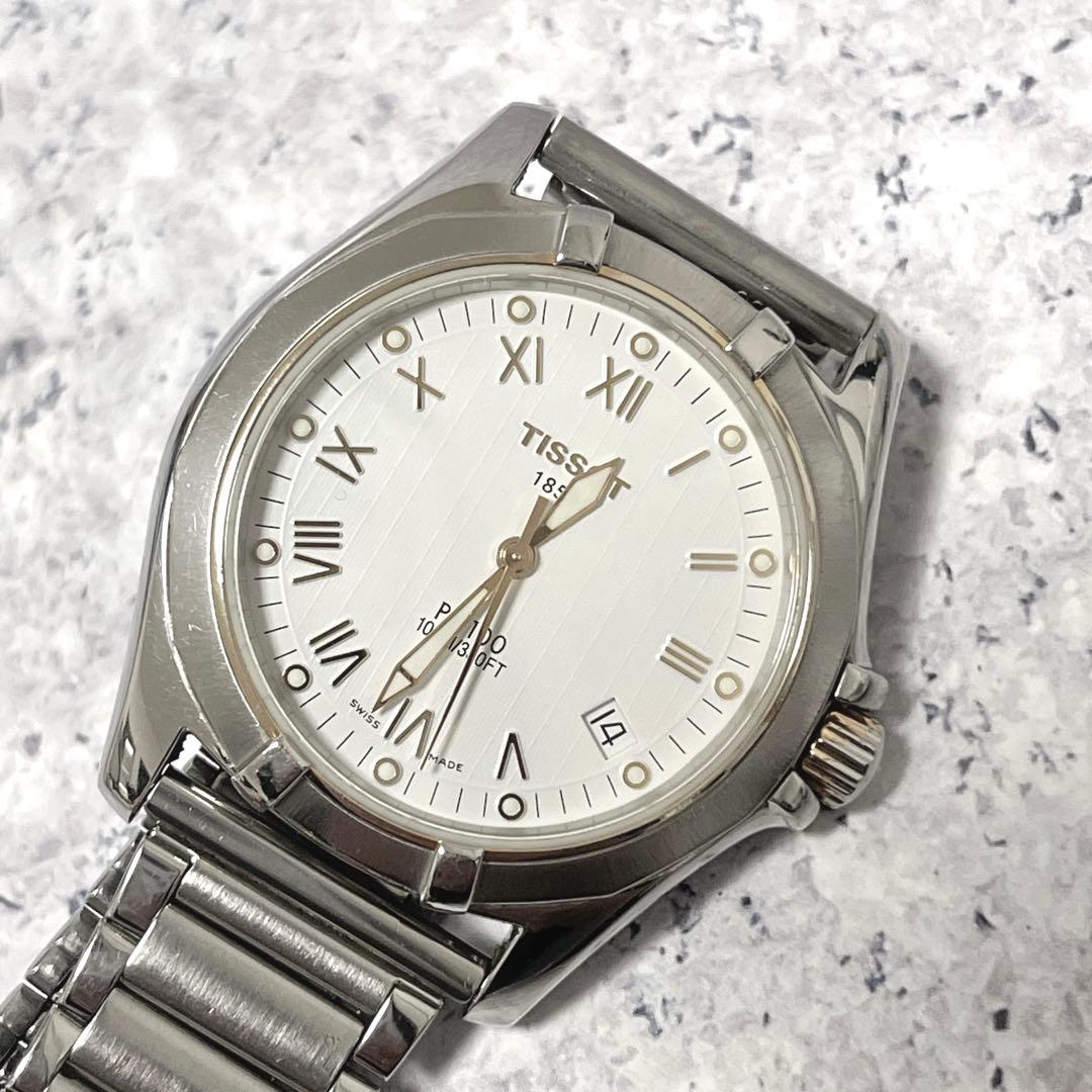 ティソ PR100 替えベルト 稼働 TISSOT シルバー ゴールド クォーツ
