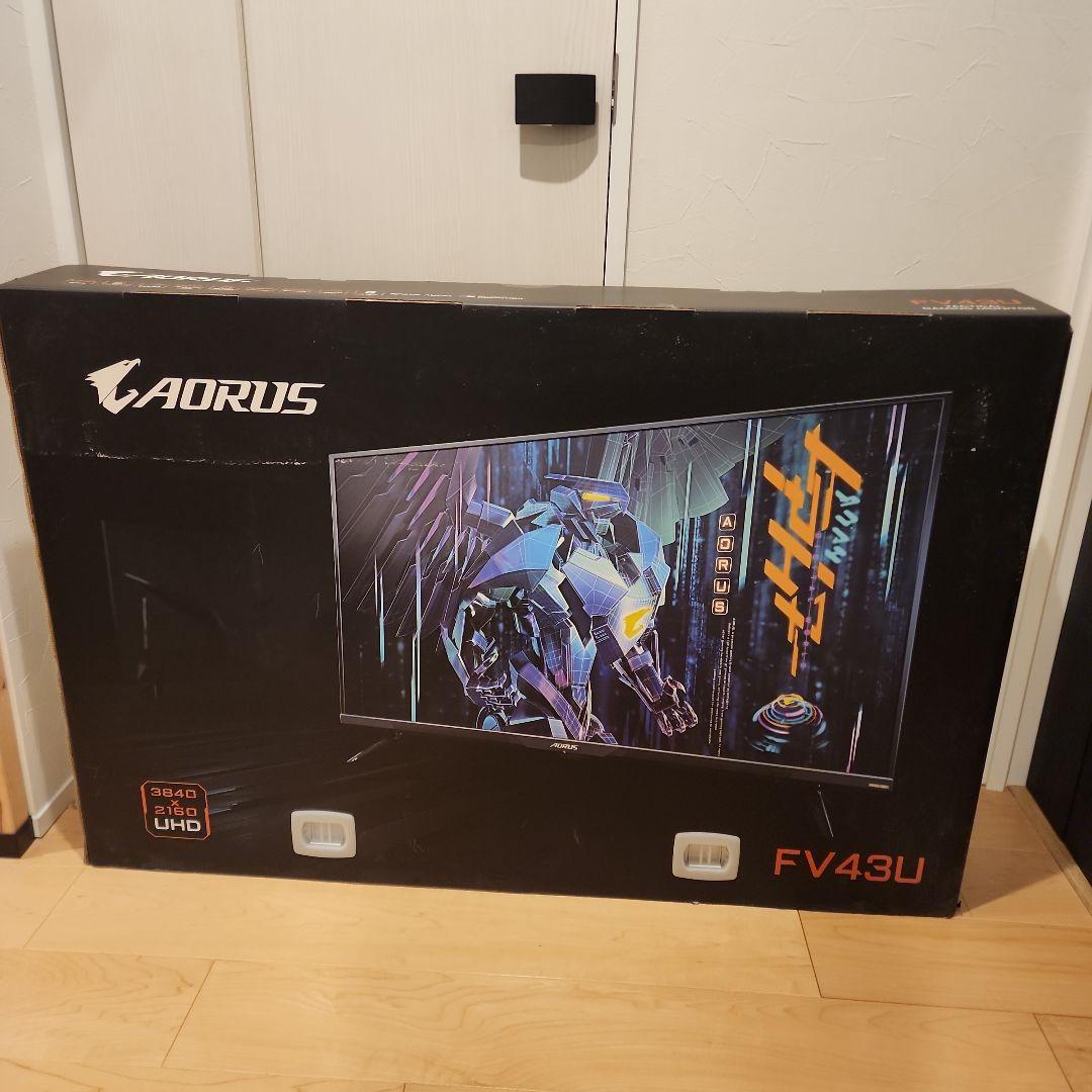 GIGABYTE AORUS FV43U 43インチ 4Kゲーミングモニター