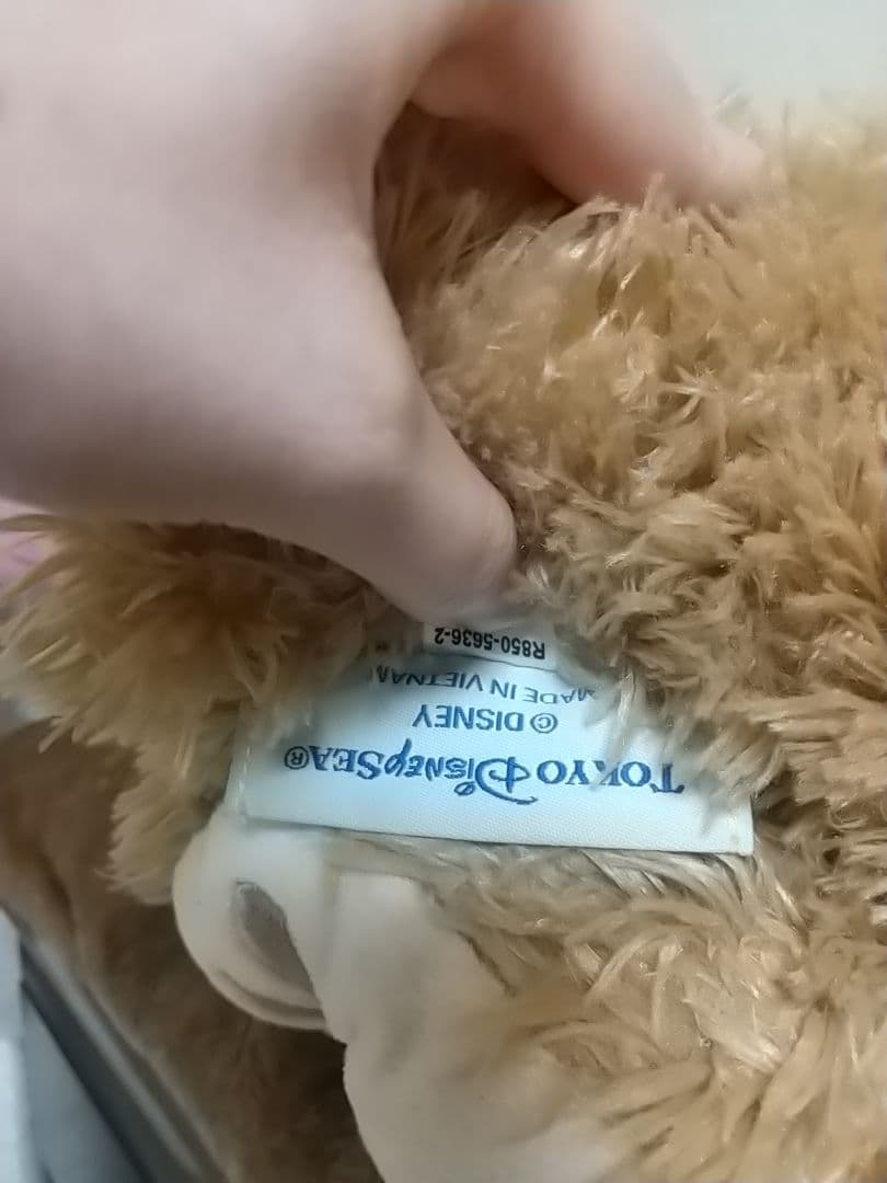 ディズニー 美品 ダッフィー&シェリーメイ ぬいぐるみMサイズセット