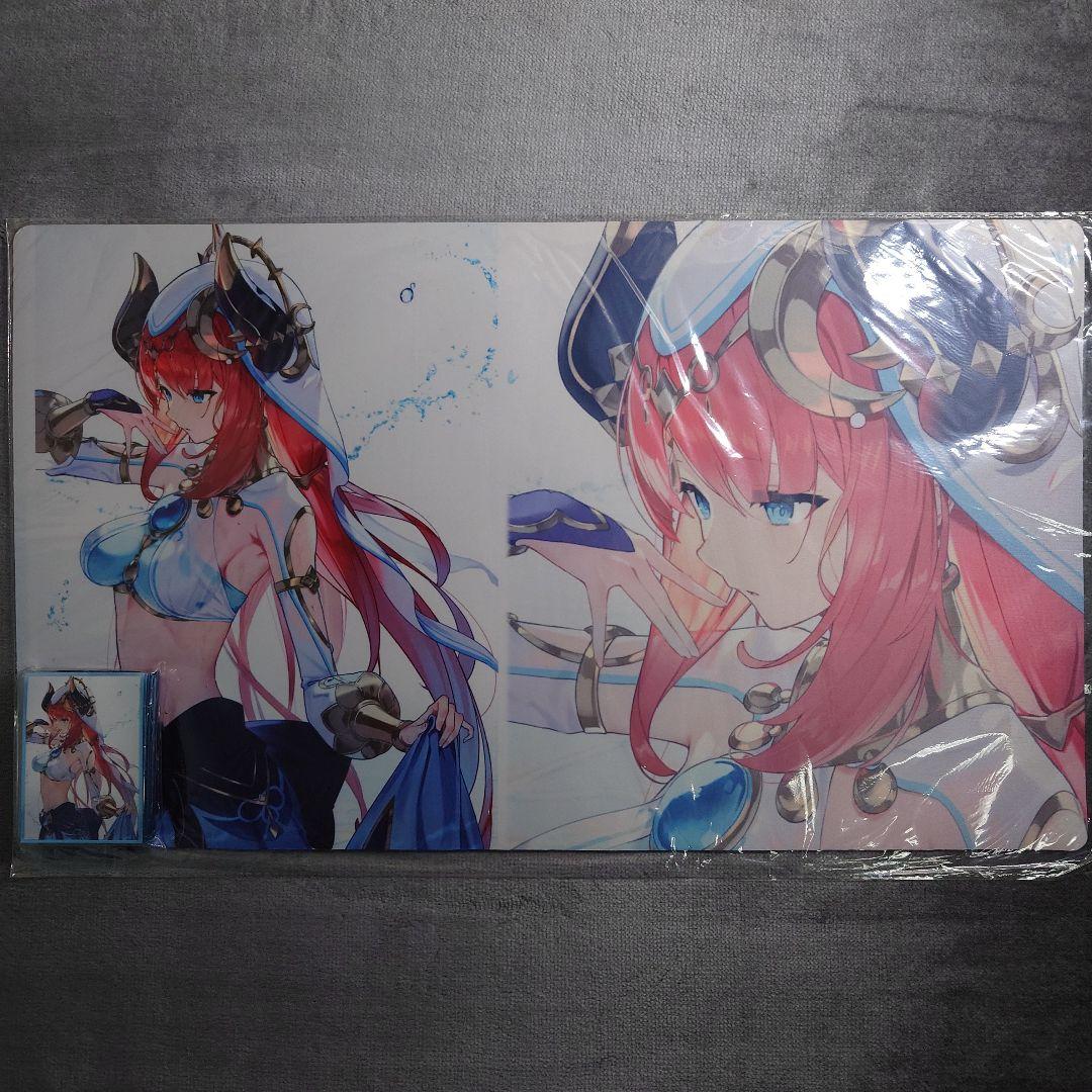 β1 原神 踊り子&水 ニィロウ スリーブ&プレイマット