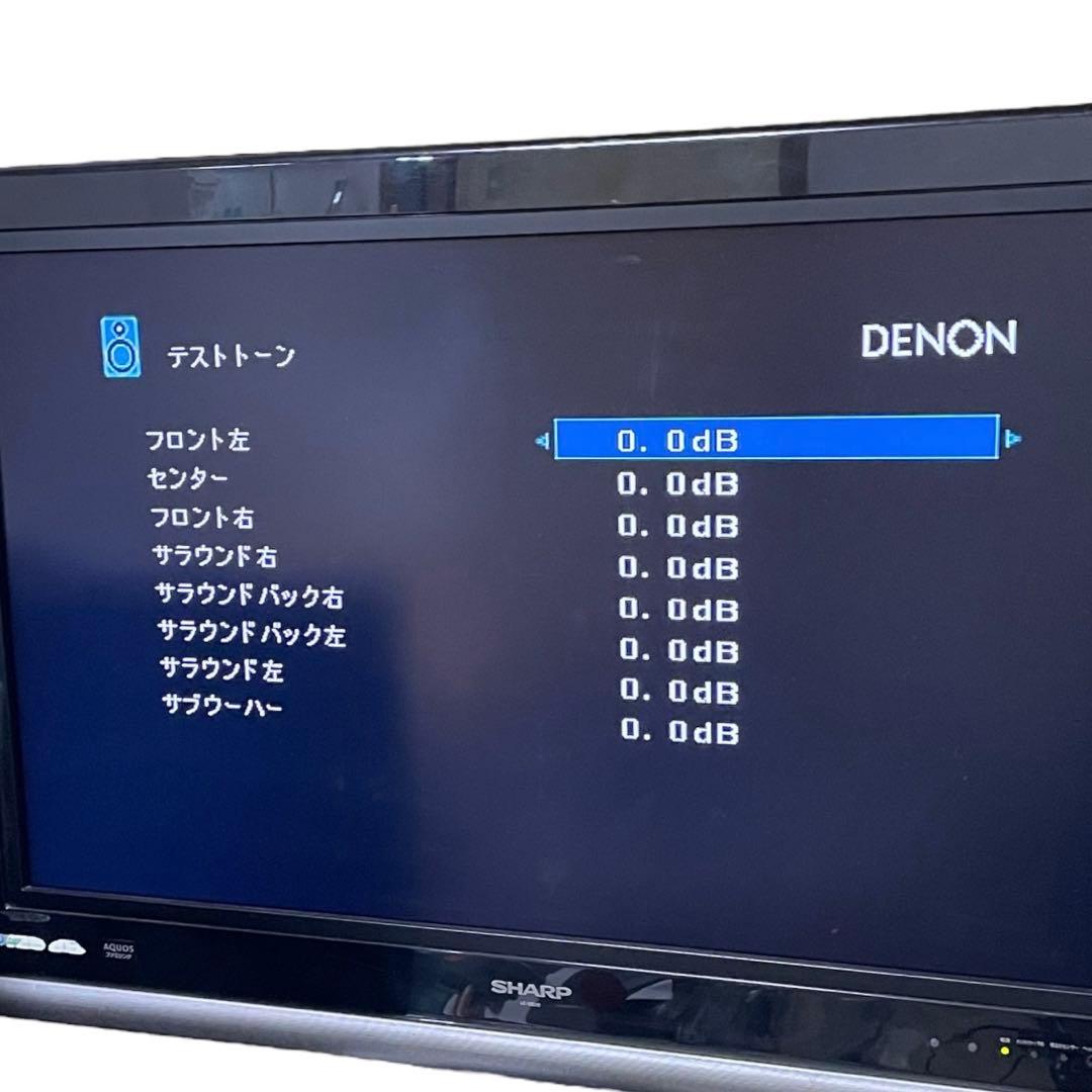 DENON デノン AVR-X1600H AVアンプ 【21年製】