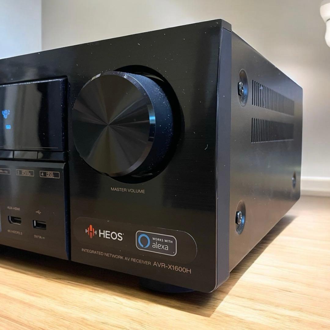 DENON デノン AVR-X1600H AVアンプ 【21年製】