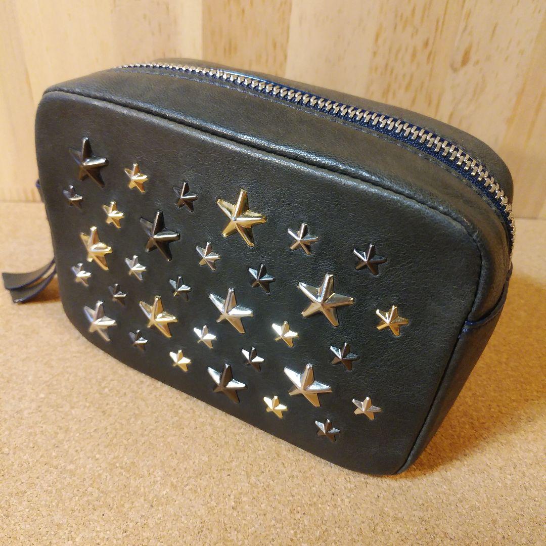 【未使用】JIMMY CHOO　ジミーチュウ　カペラ　アクセサリー•コスメポーチ