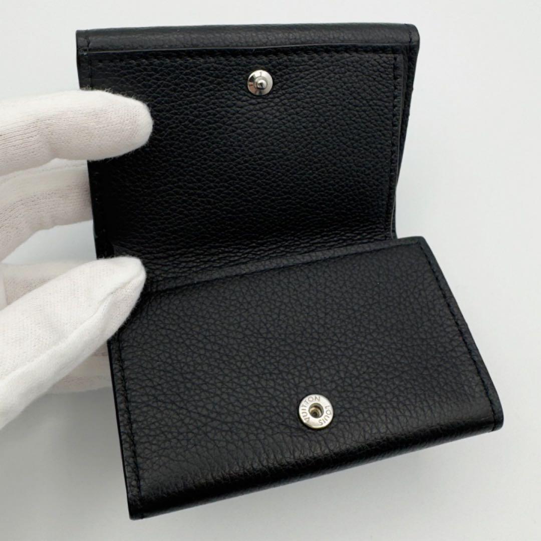 ギフト対応　現行モデル　ヴィトン財布　ポルトフォイユ　ロックミニ　ノワール　箱付