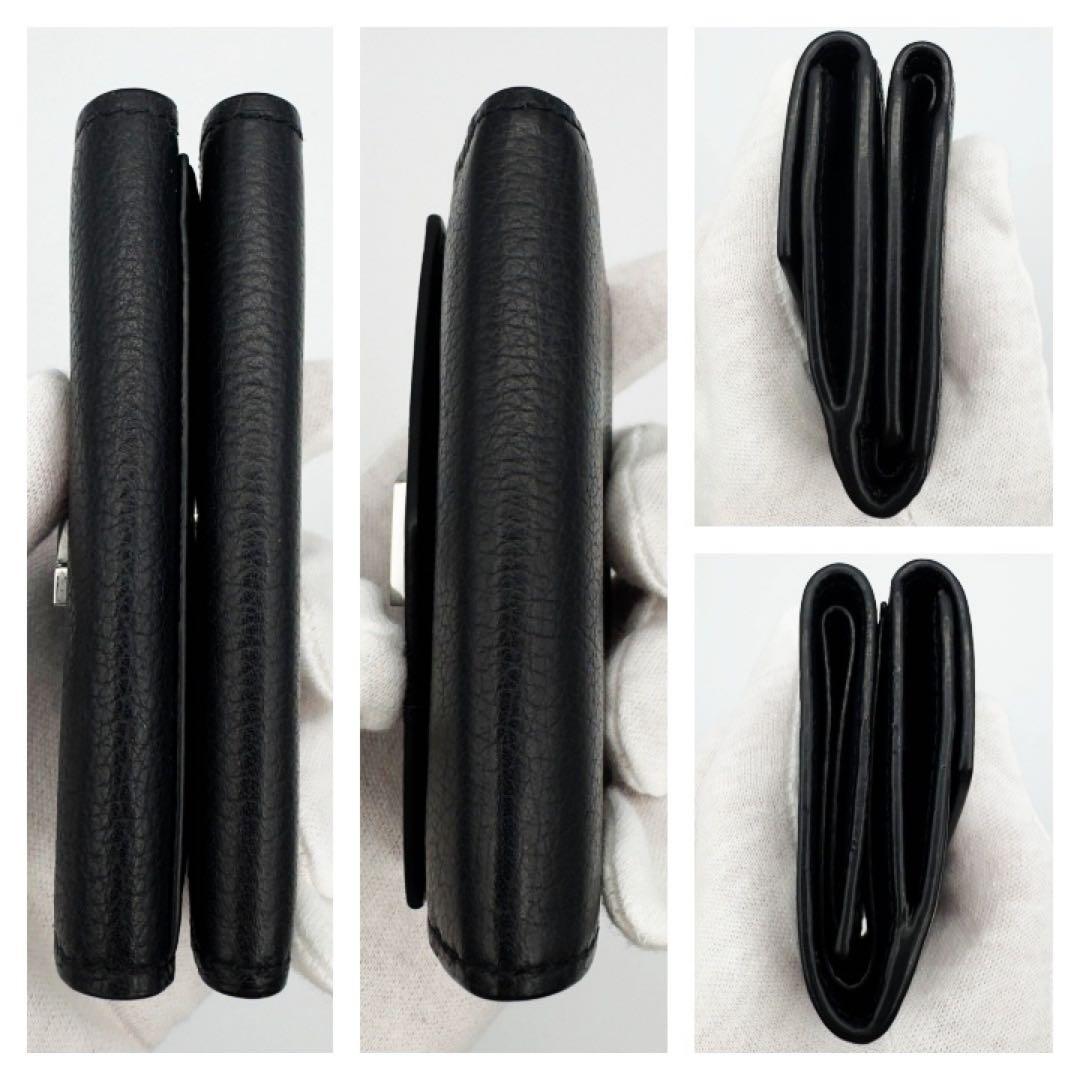 ギフト対応　現行モデル　ヴィトン財布　ポルトフォイユ　ロックミニ　ノワール　箱付