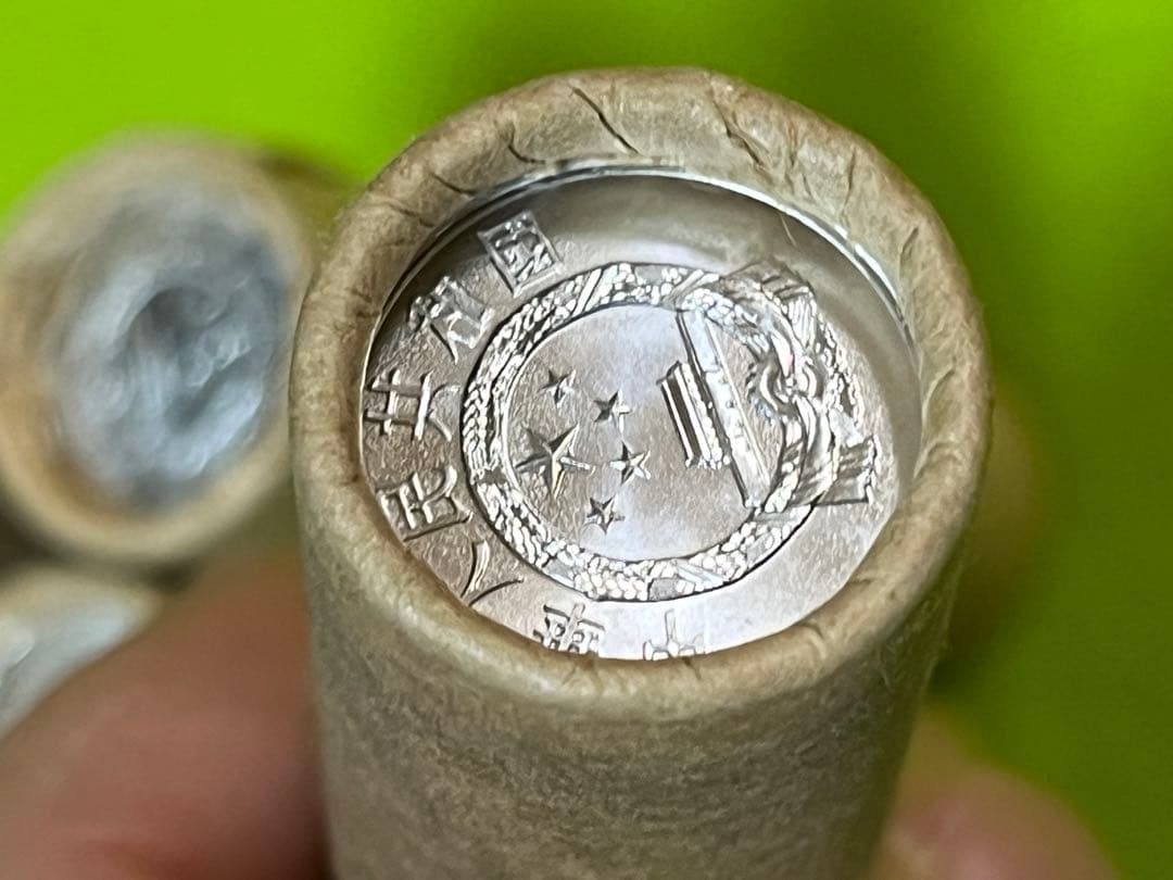 中国硬貨　2005年〜2017年1分11巻550枚中国人民銀行新品説明必読