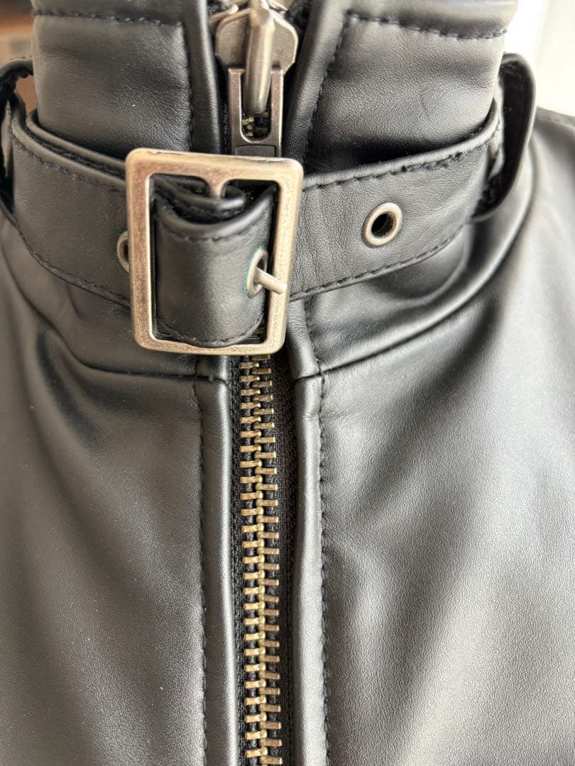 ジョンケイさん専用ホースハイド本革シングルライダースジャケット