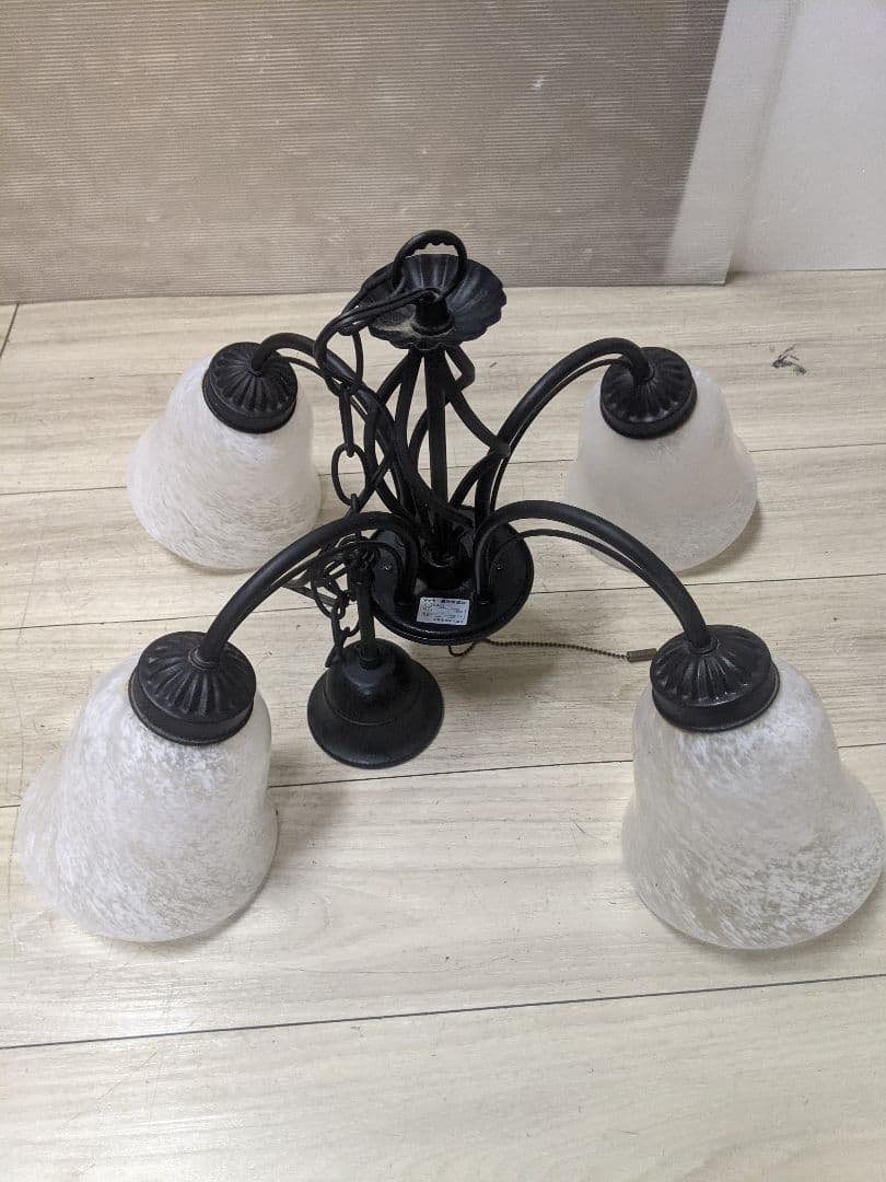 シャンデリア 6-8畳 クラシカル アンティーク調 天井照明 ライト