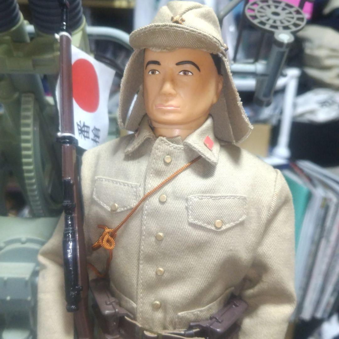 日本対空機関砲(鹵獲ボフォース対空砲)フィギュア 1/6スケール 日本兵付属