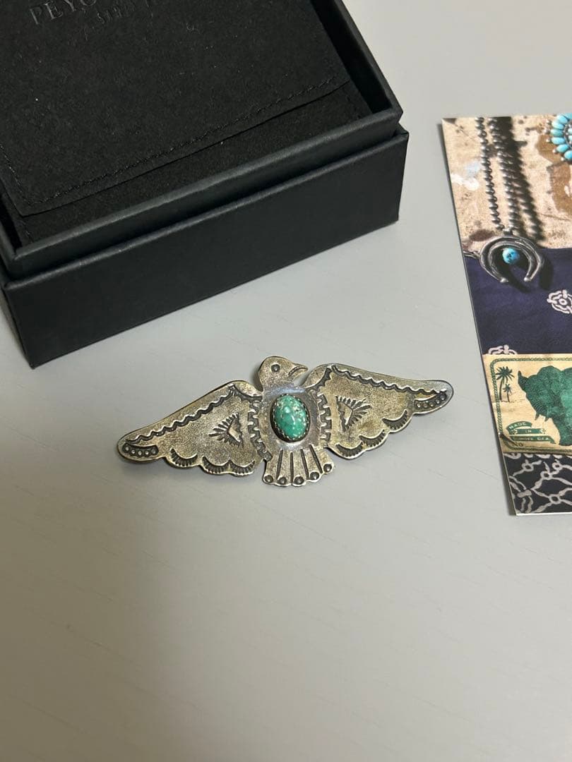 インディアンブローチ✴︎Peyote Bird Designs イーグル