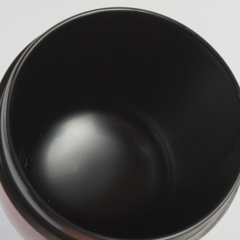 茶道具　中村宗悦作　朱塗　玄々斉好　曙棗　共布共箱　V　9398