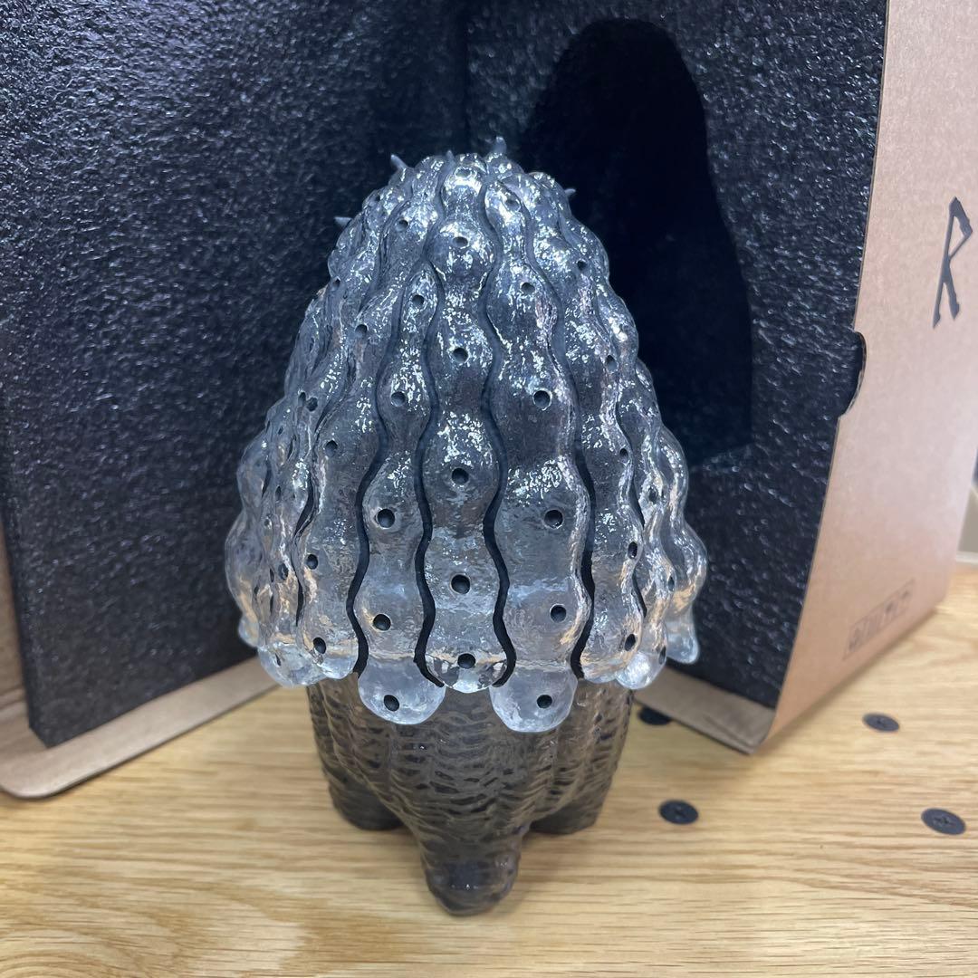 羅本製所 robinceramicstudio 水晶黒王丸 ソフビランタン