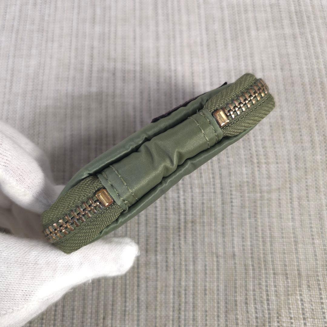 廃盤　人気色　PORTER　ポーター　タンカー　6連　キーケース　セージグリーン