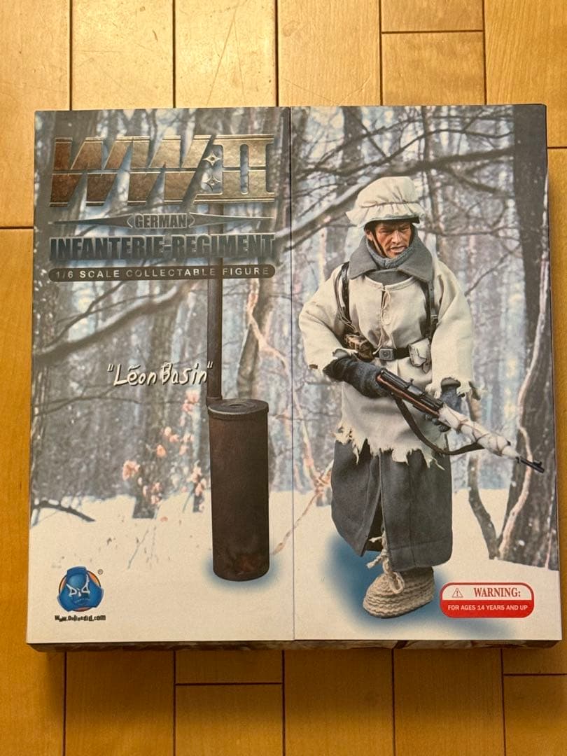 DiD 1/6WW2ミリタリーフィギュア ドイツ軍冬季装備　ストーブ付き