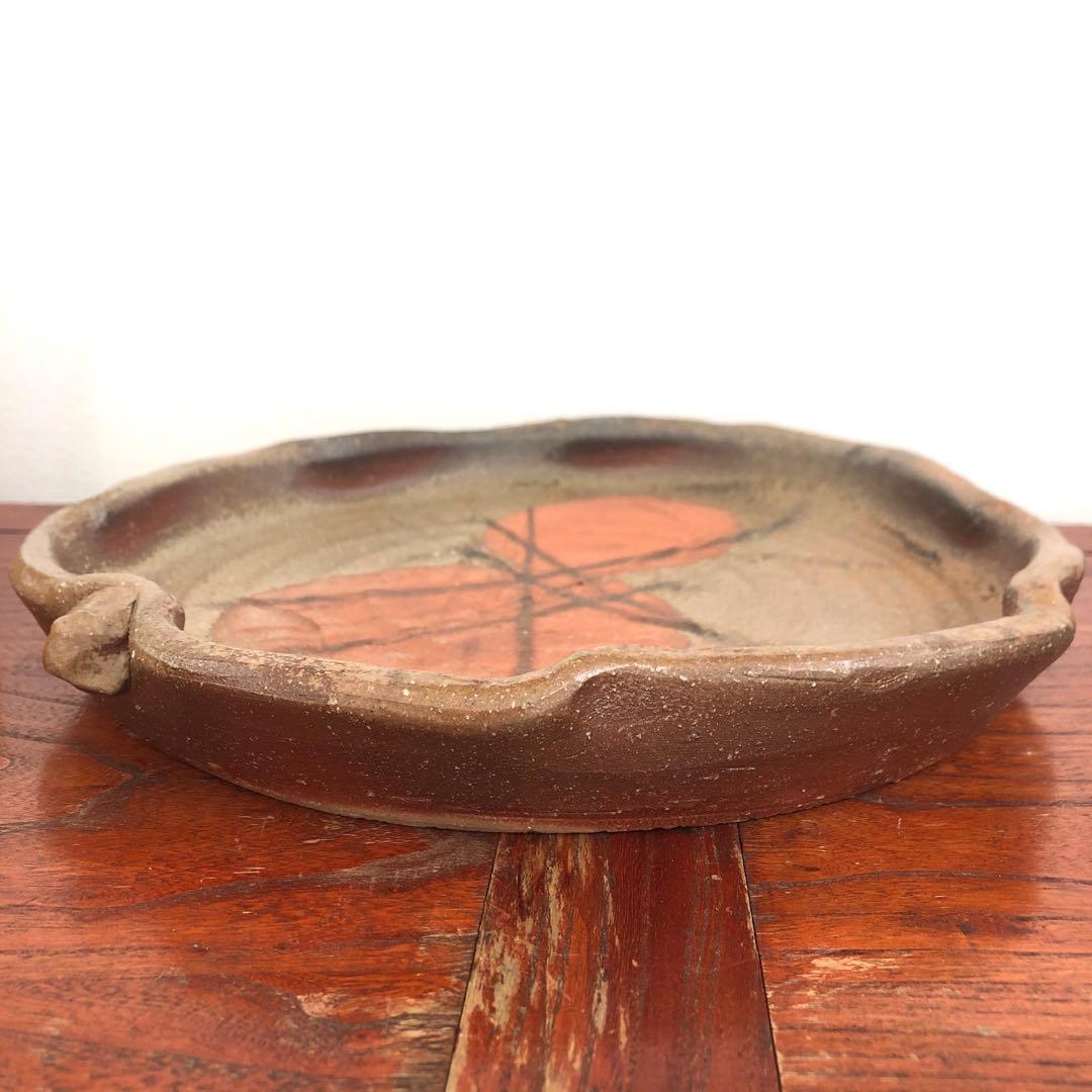 備前焼　柴岡守　葉鉢　フラワーベース　皿　置物　花　箱　器　飾