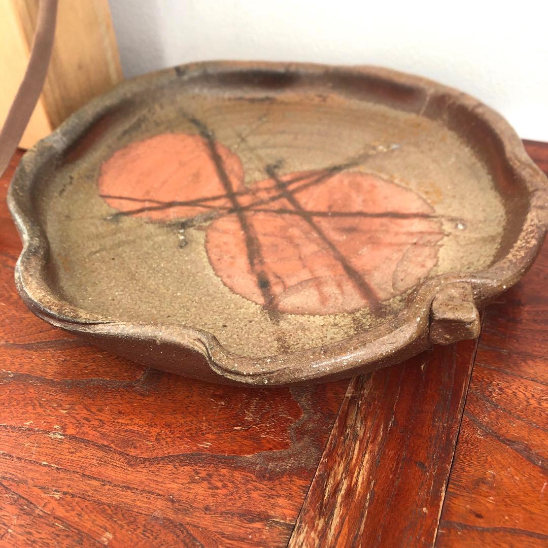 備前焼　柴岡守　葉鉢　フラワーベース　皿　置物　花　箱　器　飾