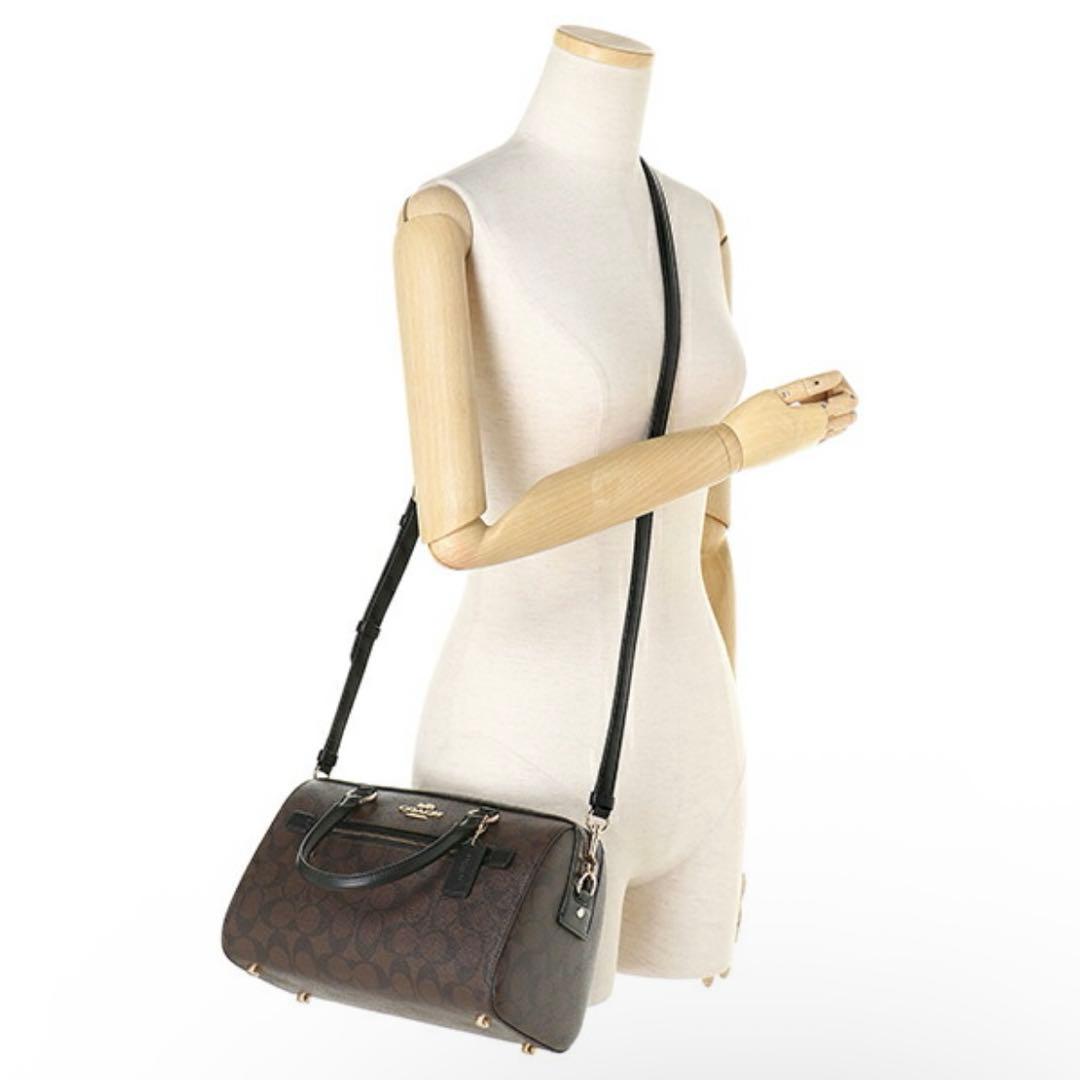 COACH コーチ ハンドバッグ ショルダーバッグ ブラウン F83607