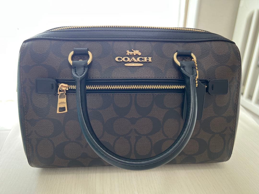COACH コーチ ハンドバッグ ショルダーバッグ ブラウン F83607