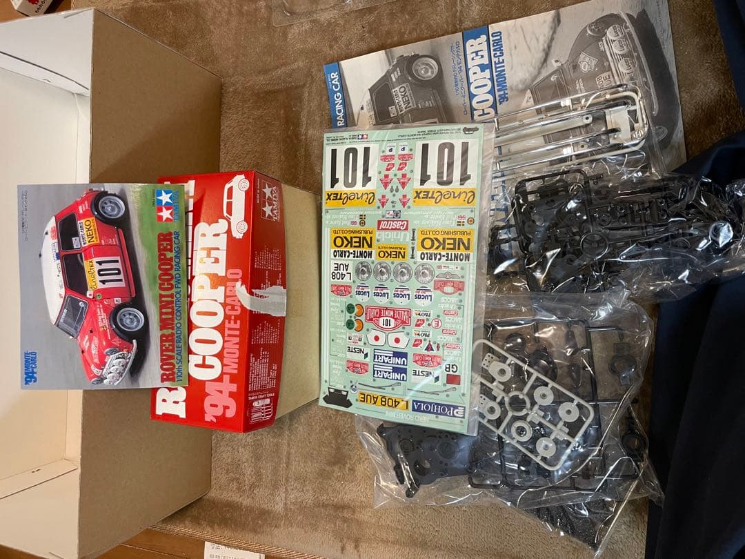 タミヤRC 1/10スケール94 ローバー ミニクーパーモンテカルロ