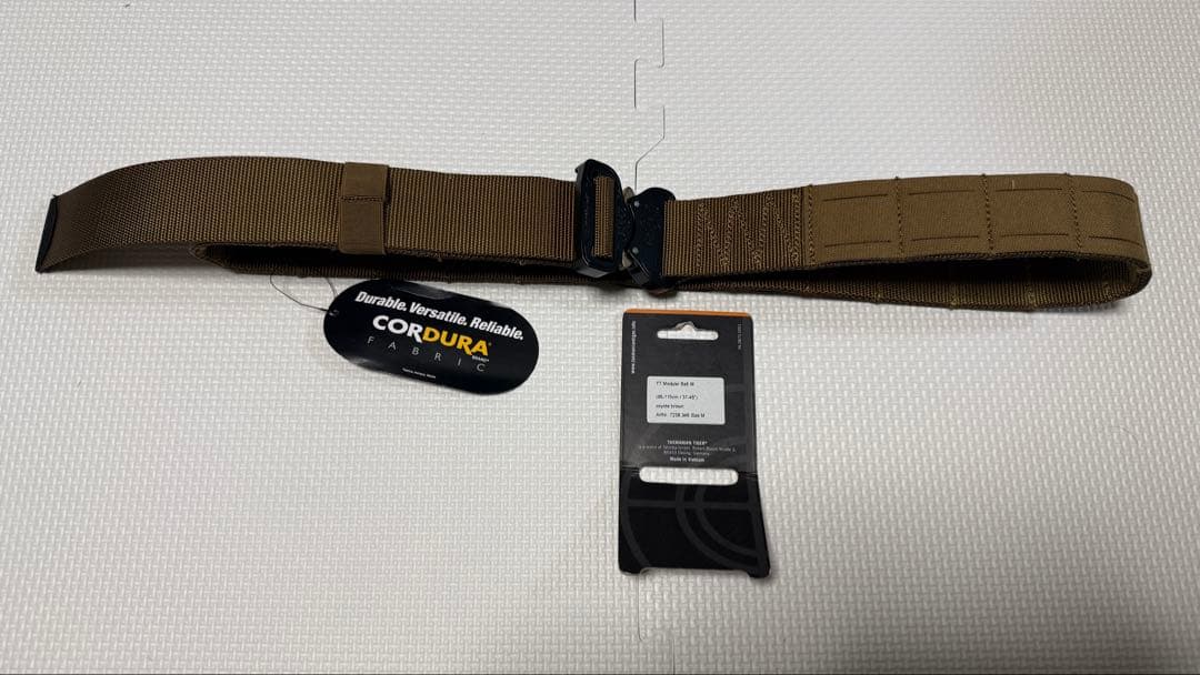 タスマニアンタイガー モジュラー ベルト Mサイズ コヨーテブラウン