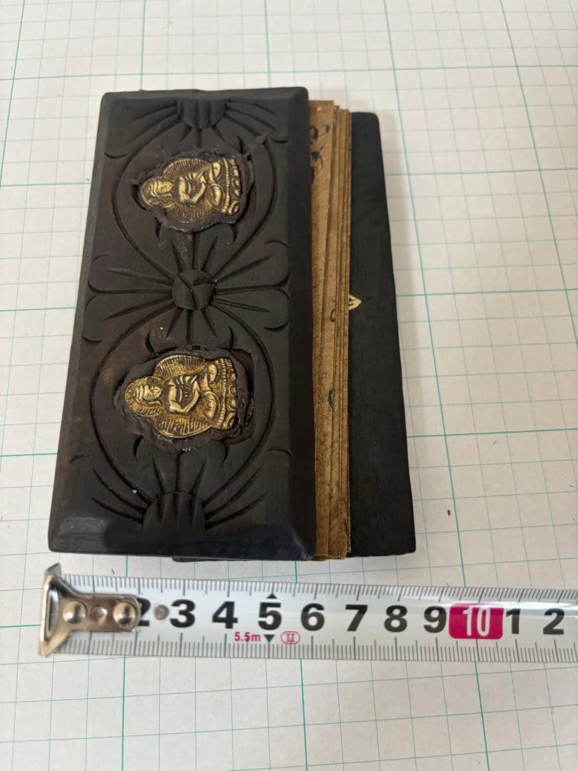 中国骨董品　チベット　仏　二つ