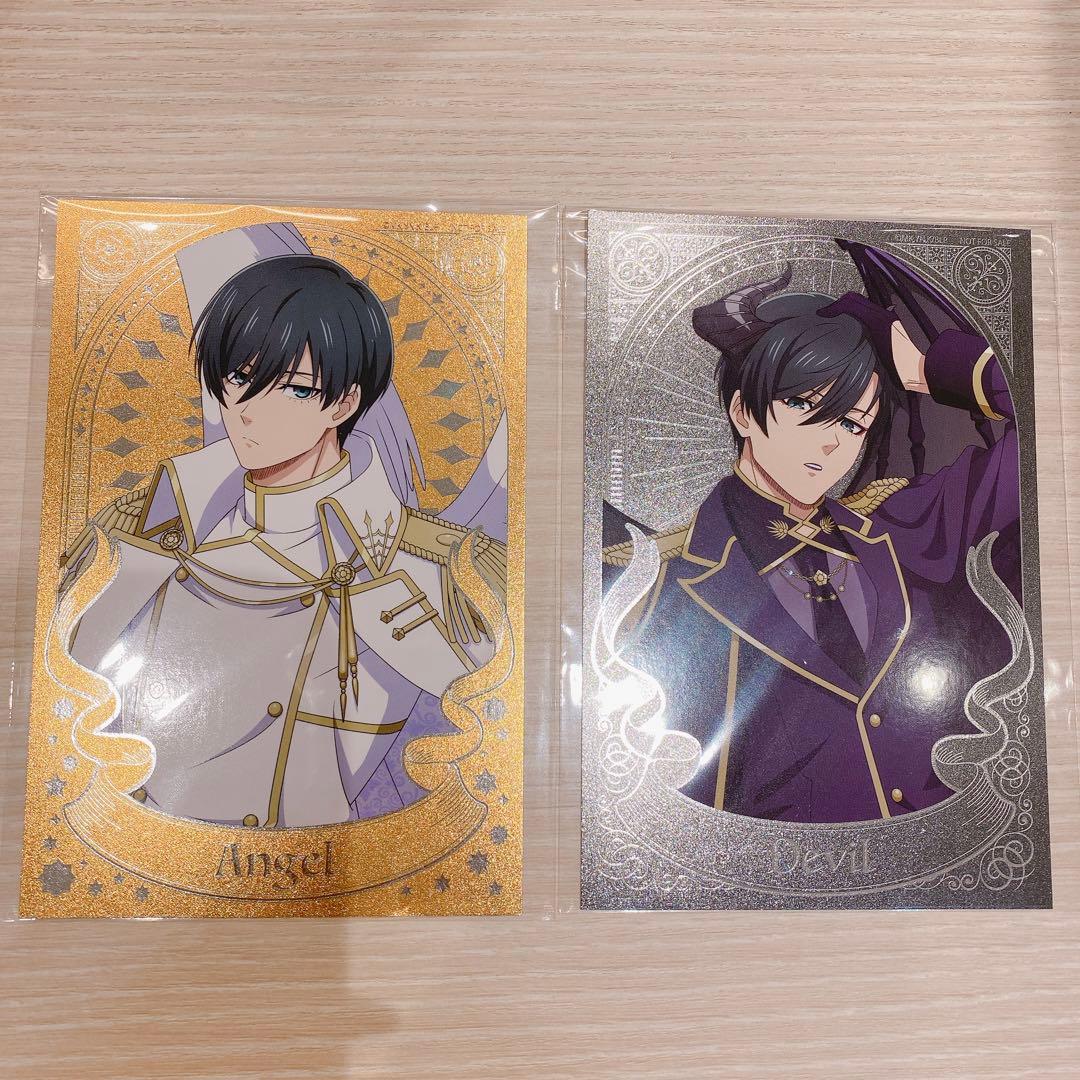 ブルーロック 糸師凛 ファボテリア 特典ポストカード レア 箔押し 天使 悪魔