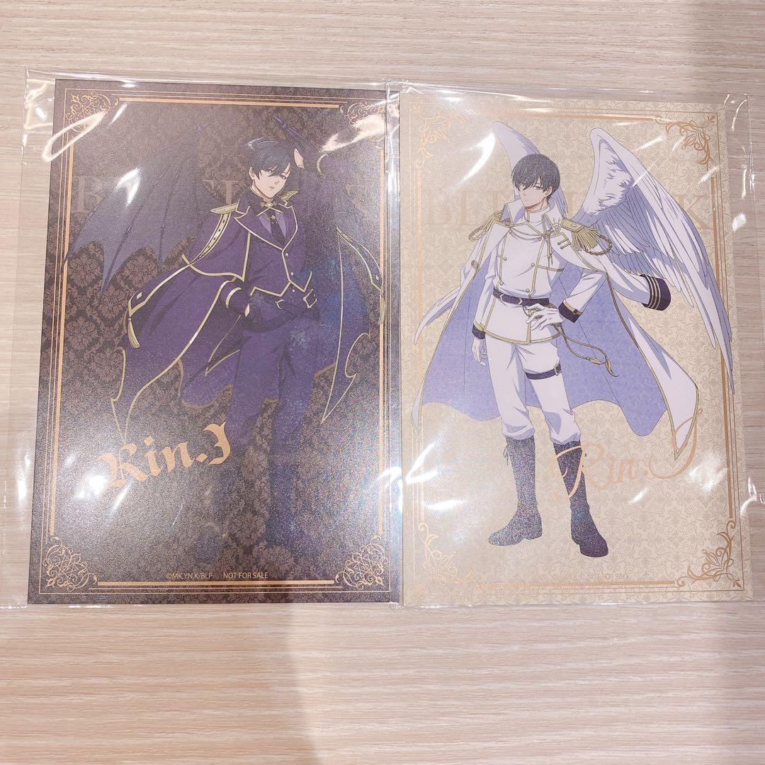 ブルーロック 糸師凛 ファボテリア 特典ポストカード レア 箔押し 天使 悪魔