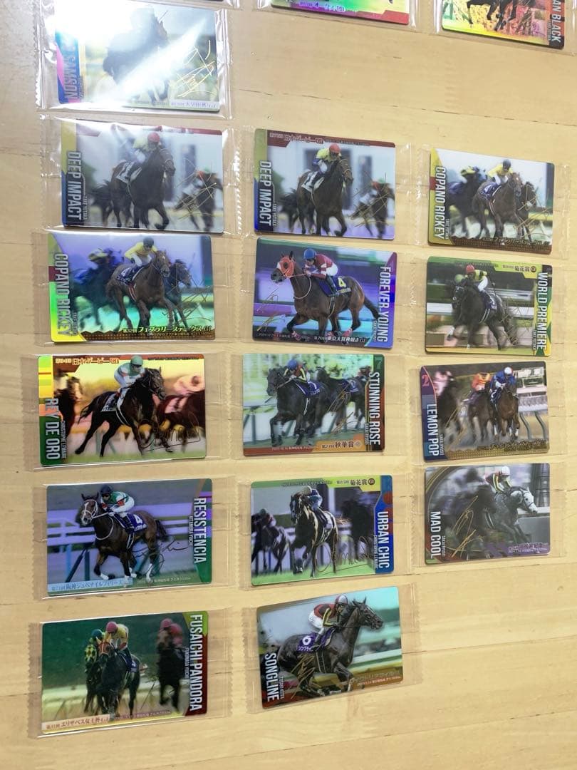サイン24枚＆ノーマル大量 第1、2、3弾（R） サラブレッドホースコレクション