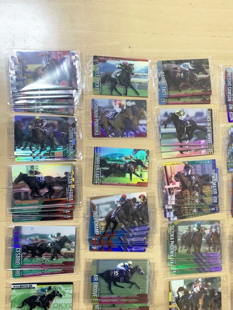 サイン24枚＆ノーマル大量 第1、2、3弾（R） サラブレッドホースコレクション