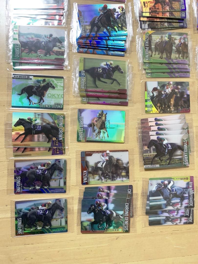 サイン24枚＆ノーマル大量 第1、2、3弾（R） サラブレッドホースコレクション