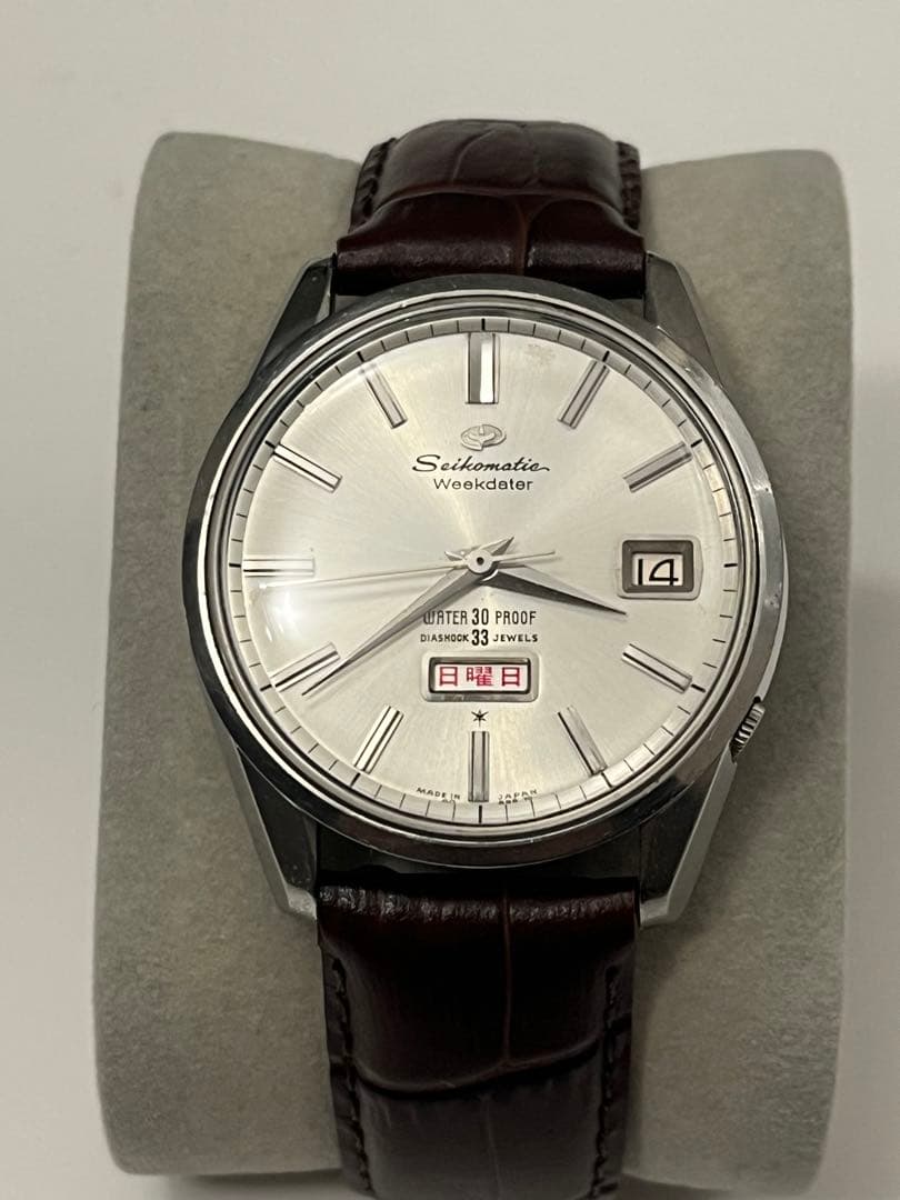 Seikomatic Weekdater SEIKO セイコーマチック　裏蓋スケ