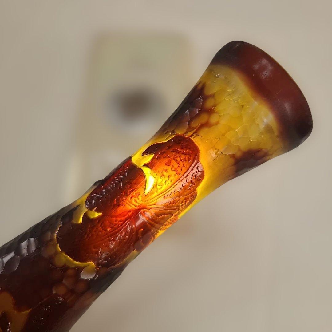 エミール・ガレ「花瓶」アンティーク