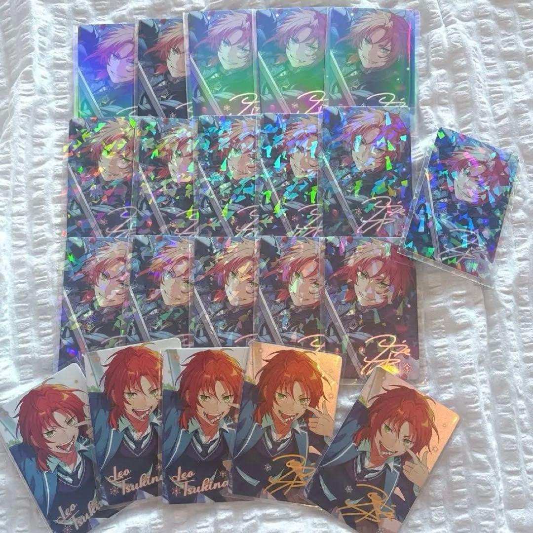 【レア】21枚セット　月永レオ 中国　珍蔵 カード　箔押し　追憶　　あんスタ