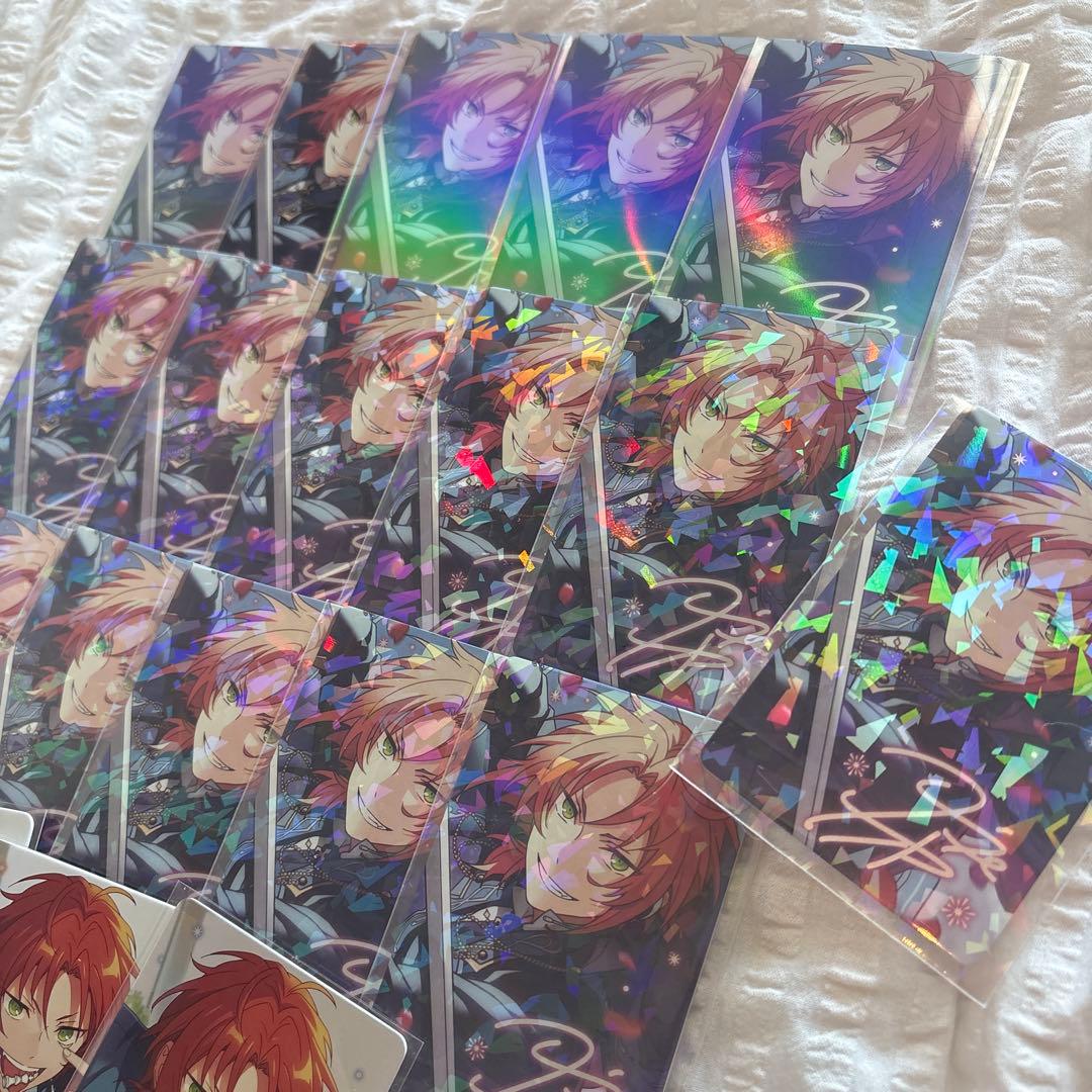 【レア】21枚セット　月永レオ 中国　珍蔵 カード　箔押し　追憶　　あんスタ