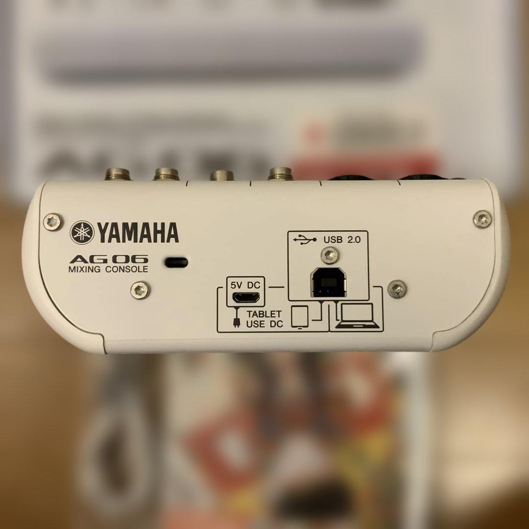 YAMAHA AG06 ウェブキャスティングミキサー 美品