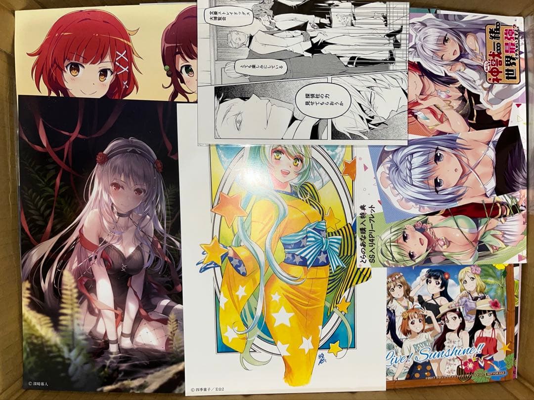 アニメグッズ キャラクターグッズ 紙雑貨 紙類 1350枚以上 大量 まとめ売り