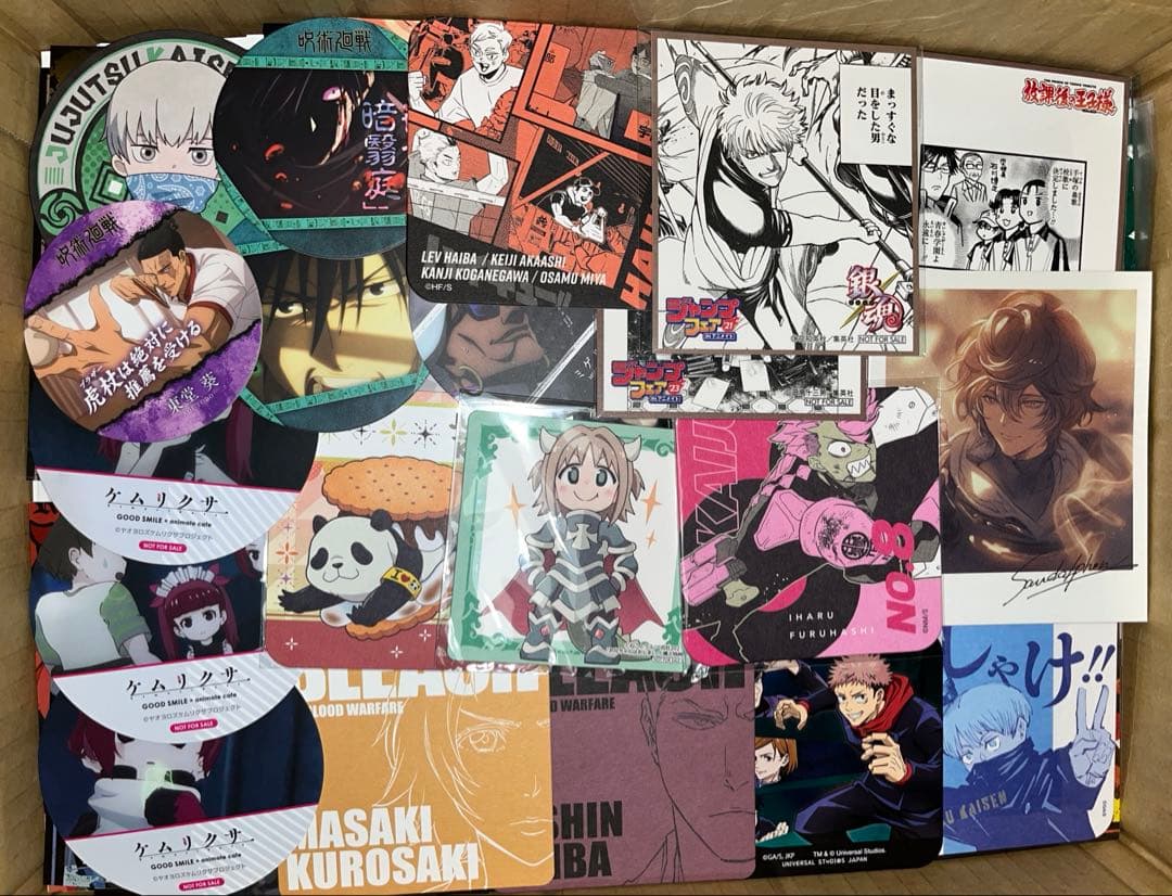 アニメグッズ キャラクターグッズ 紙雑貨 紙類 1350枚以上 大量 まとめ売り