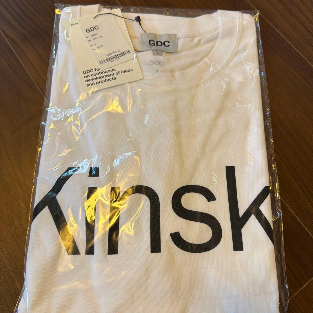 KJ着用 GDC Kinski ホワイト Tシャツ Mサイズ
